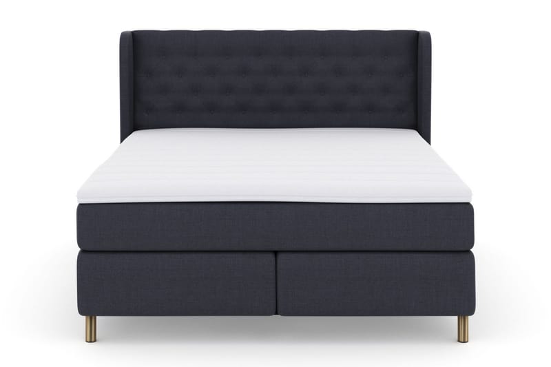 Select No 3 Komplett Sängpaket 210x210 Medium - Blå/Koppar - Products - Möbler - Säng - Kontinentalsäng