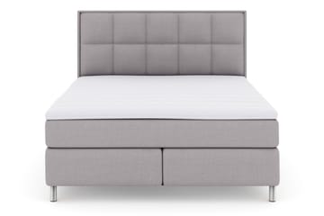 Select Rutig Sänggavel 210 cm - Ljusgrå