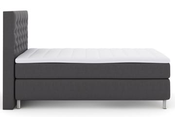 Select No 3 Kontinentalsäng 120x200 Fast - Mörkgrå/Metall - Products - Möbler - Säng - Enkelsäng