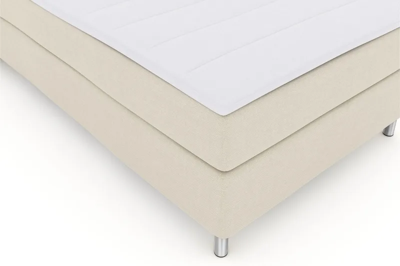 Select No 3 Kontinentalsäng 120x200 Medium - Beige/Metall - Products - Möbler - Säng - Enkelsäng