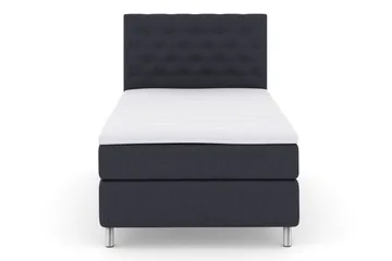 Select No 3 Kontinentalsäng 120x200 Medium, Blå/Metall