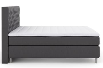 Select No 3 Kontinentalsäng 160x200 Fast - Mörkgrå/Metall - Products - Möbler - Säng - Kontinentalsäng