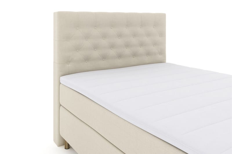 Select No 3 Kontinentalsäng 160x200 Medium - Beige/Koppar - Products - Möbler - Säng - Kontinentalsäng