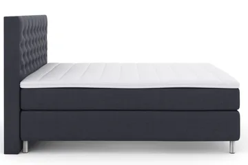 Select No 3 Kontinentalsäng 180x200 Fast/Medium - Blå/Metall - Products - Möbler - Säng - Kontinentalsäng