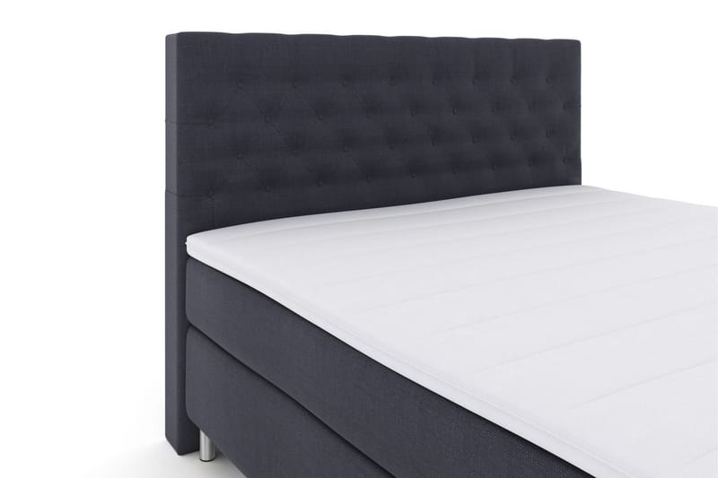 Select No 3 Kontinentalsäng 210x210 Fast - Blå/Metall - Products - Möbler - Säng - Kontinentalsäng