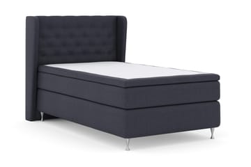Select No 4 Komplett Sängpaket 120x200 Fast - Blå/Silver - Products - Möbler - Säng - Enkelsäng