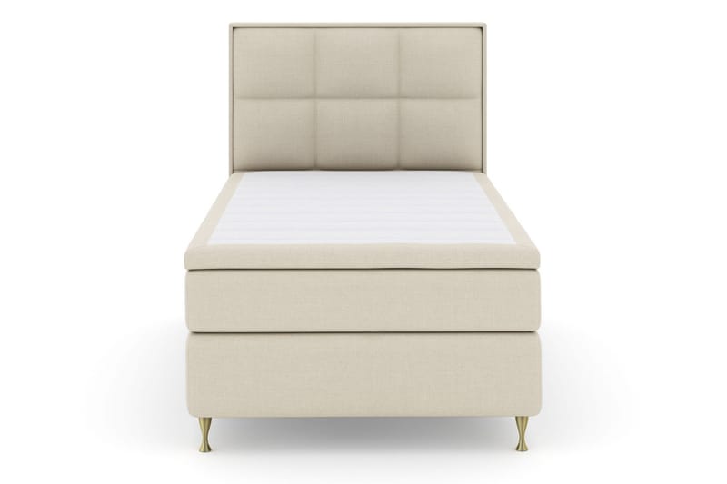 Select No 4 Komplett Sängpaket 120x200 Medium - Beige/Guld - Products - Möbler - Säng - Enkelsäng