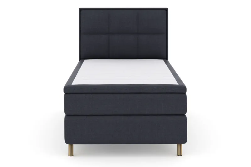 Select No 4 Komplett Sängpaket 120x200 Medium - Blå/Koppar - Products - Möbler - Säng - Enkelsäng
