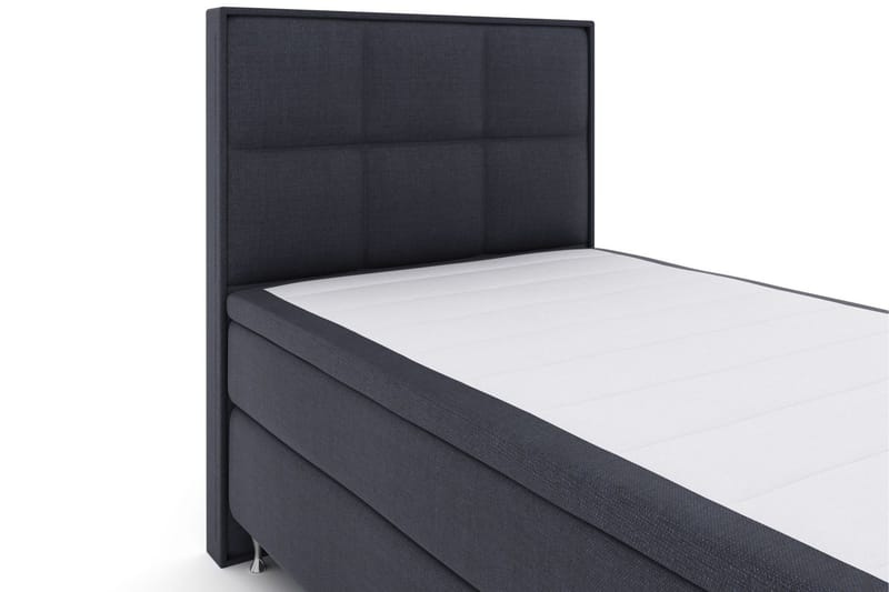 Select No 4 Komplett Sängpaket 120x200 Medium - Blå/Silver - Products - Möbler - Säng - Enkelsäng