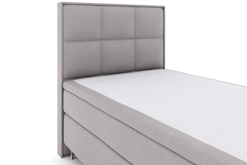 Select No 4 Komplett Sängpaket 120x200 Medium - Ljusgrå/Silver - Products - Möbler - Säng - Enkelsäng