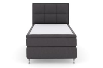 Select No 4 Komplett Sängpaket 120x200 Medium - Mörkgrå/Silver - Products - Möbler - Säng - Enkelsäng