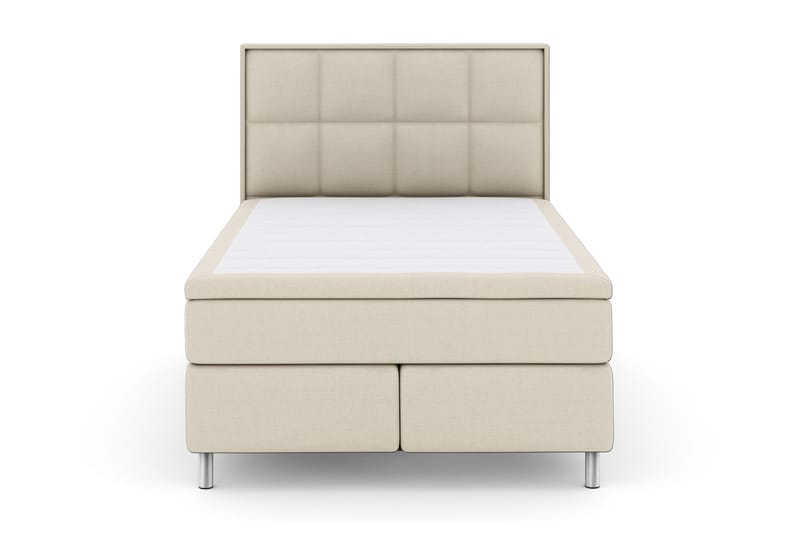 Select No 4 Komplett Sängpaket 140x200 Fast, Beige/Metall
