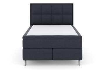 Select No 4 Komplett Sängpaket 140x200 Fast - Blå/Metall - Products - Möbler - Säng - Kontinentalsäng