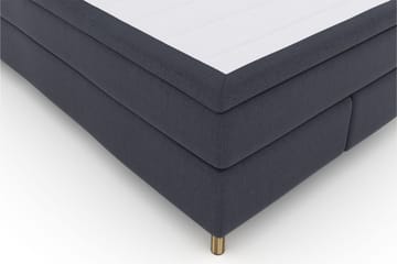 Select No 4 Komplett Sängpaket 140x200 Fast/Medium - Blå/Koppar - Products - Möbler - Säng - Kontinentalsäng