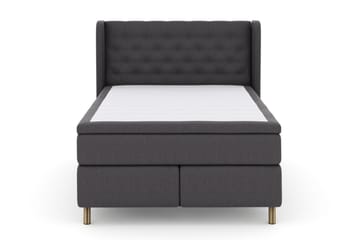 Select No 4 Komplett Sängpaket 140x200 Medium - Mörkgrå/Koppar - Products - Möbler - Säng - Kontinentalsäng