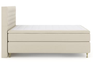 Select No 4 Komplett Sängpaket 160x200 Fast/Medium - Beige/Guld - Products - Möbler - Säng - Kontinentalsäng
