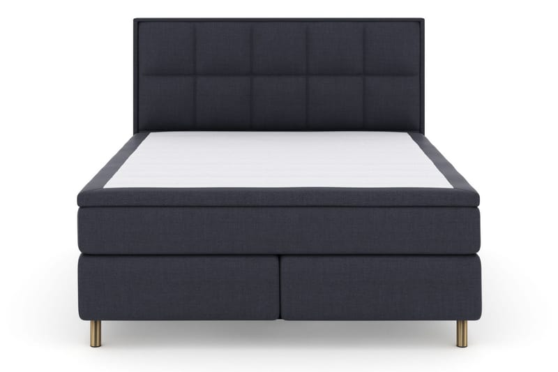 Select No 4 Komplett Sängpaket 180x200 Fast/Medium, Blå/Koppar