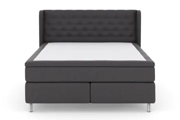 Select Sänggavel med Sidor 180 cm - Mörkgrå