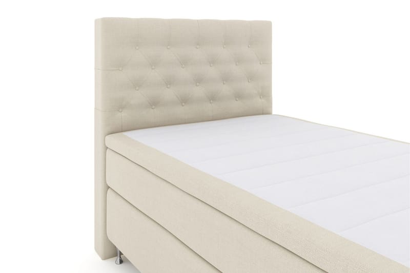 Select No 4 Kontinentalsäng 120x200 Fast - Beige/Silver - Products - Möbler - Säng - Enkelsäng