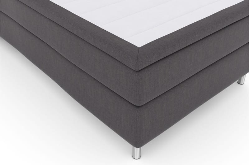 Select No 4 Kontinentalsäng 120x200 Fast - Mörkgrå/Metall - Products - Möbler - Säng - Enkelsäng
