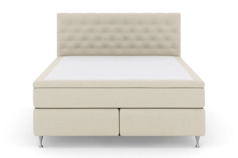 Select No 4 Kontinentalsäng 180x200 Medium - Beige/Silver - Products - Möbler - Säng - Kontinentalsäng