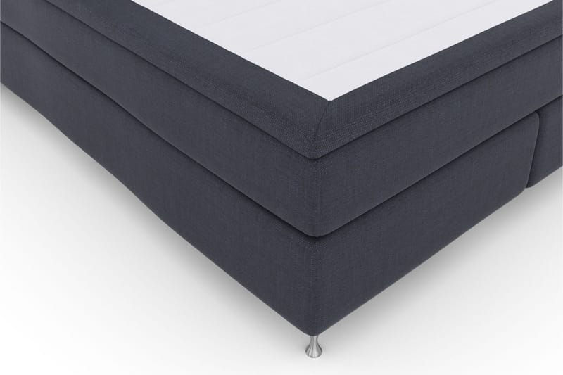 Select No 4 Kontinentalsäng 180x200 Medium - Blå/Silver - Products - Möbler - Säng - Kontinentalsäng