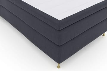 Select No 5 Komplett Sängpaket 120x200 Fast Latex - Blå/Guld - Products - Möbler - Säng - Enkelsäng