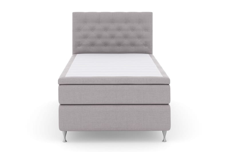 Select No 5 Komplett Sängpaket 120x200 Fast Latex - Ljusgrå/Silver - Products - Möbler - Säng - Enkelsäng