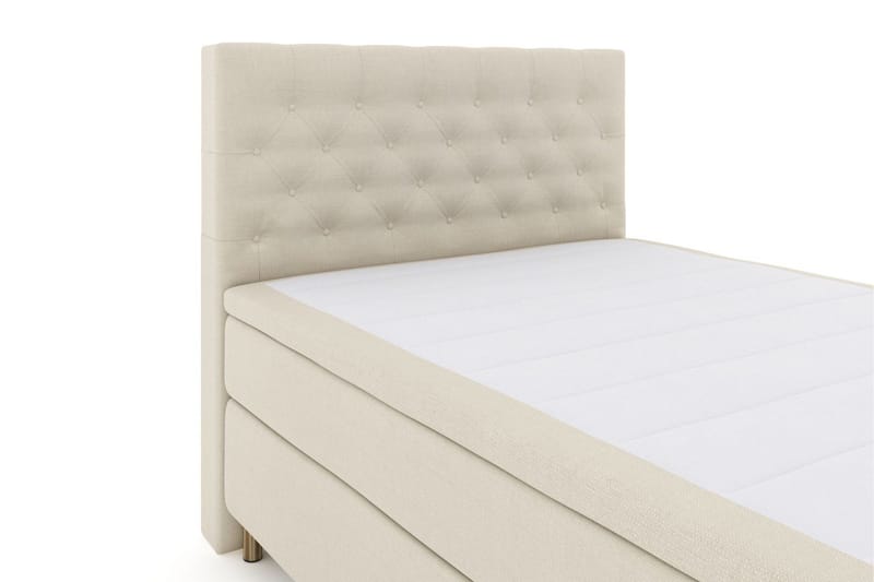 Select No 5 Komplett Sängpaket 140x200 Fast Latex - Beige/Koppar - Products - Möbler - Säng - Kontinentalsäng