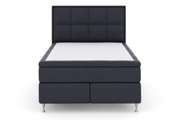 Select No 5 Komplett Sängpaket 140x200 Fast/Medium Latex - Blå/Silver - Products - Möbler - Säng - Kontinentalsäng