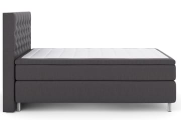 Select No 5 Komplett Sängpaket 140x200 Fast/Medium Latex - Mörkgrå/Metall - Products - Möbler - Säng - Kontinentalsäng