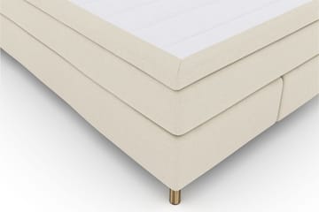 Select No 5 Komplett Sängpaket 160x200 Fast/Medium Watergel - Beige/Koppar - Products - Möbler - Säng - Kontinentalsäng
