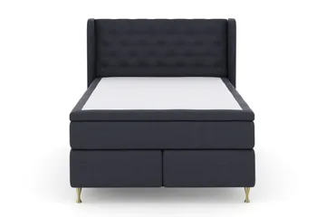 Select No 5 Komplett Sängpaket 160x200 Medium Watergel - Blå/Guld - Products - Möbler - Säng - Kontinentalsäng