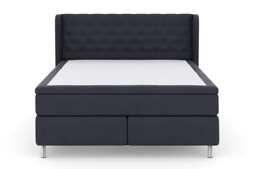 Select No 5 Komplett Sängpaket 180x200 Fast Latex - Blå/Metall - Products - Möbler - Säng - Kontinentalsäng