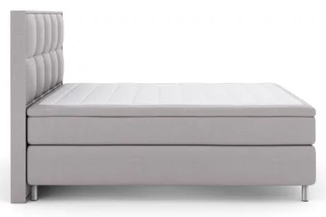 Select Rutig Sänggavel 180 cm - Ljusgrå