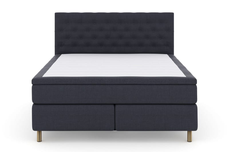 Select No 5 Komplett Sängpaket 180x200 Fast/Medium, Blå/Koppar