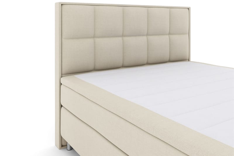 Select No 5 Komplett Sängpaket 180x200 Medium Latex - Beige/Metall - Products - Möbler - Säng - Kontinentalsäng