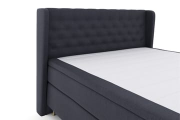 Select No 5 Komplett Sängpaket 210x210 Fast Watergel - Blå/Guld - Products - Möbler - Säng - Kontinentalsäng