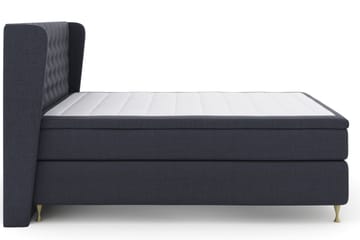 Select No 5 Komplett Sängpaket 210x210 Fast Watergel - Blå/Guld - Products - Möbler - Säng - Kontinentalsäng