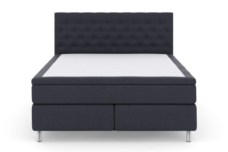 Select No 5 Komplett Sängpaket 210x210 Fast/Medium Latex, Blå/Metall