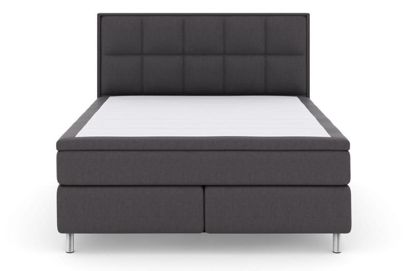 Select No 5 Komplett Sängpaket 210x210 Medium Watergel - Mörkgrå/Metall - Products - Möbler - Säng - Kontinentalsäng