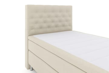 Select No 5 Kontinentalsäng 120x200 Fast Latex - Beige/Metall - Products - Möbler - Säng - Enkelsäng