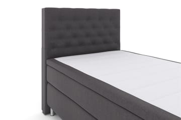 Select No 5 Kontinentalsäng 120x200 Fast Latex - Mörkgrå/Metall - Products - Möbler - Säng - Enkelsäng