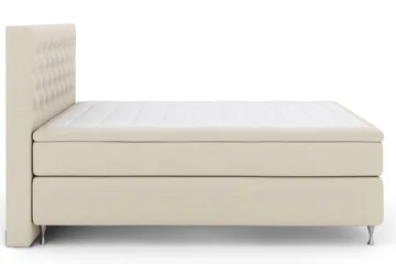 Select No 5 Kontinentalsäng 180x200 Fast Watergel - Beige/Silver - Products - Möbler - Säng - Kontinentalsäng