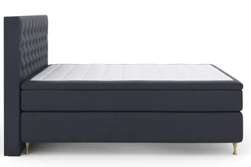 Select No 5 Kontinentalsäng 210x210 Fast Watergel - Blå/Guld - Products - Möbler - Säng - Kontinentalsäng