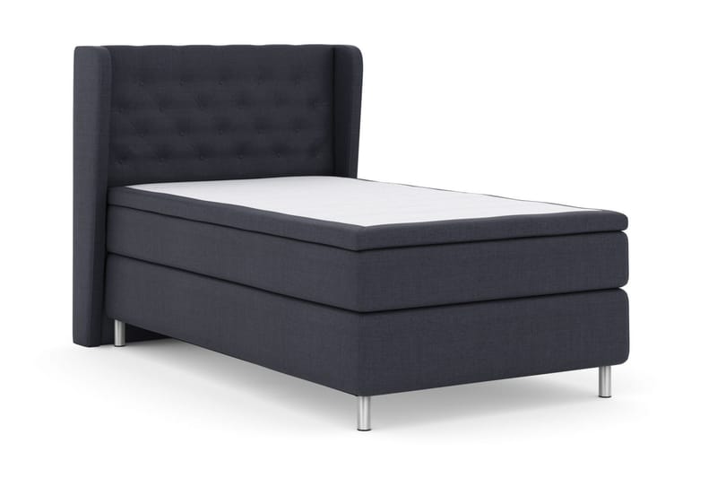 Select No 6 Komplett Sängpaket 120x200 Fast Latex/Memory - Blå/Metall - Products - Möbler - Säng - Enkelsäng