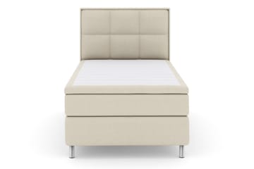 Select No 6 Komplett Sängpaket 120x200 Fast Watergel - Beige/Metall - Products - Möbler - Säng - Enkelsäng