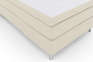 Select No 6 Komplett Sängpaket 120x200 Medium Latex/Memory - Beige/Metall - Products - Möbler - Säng - Enkelsäng