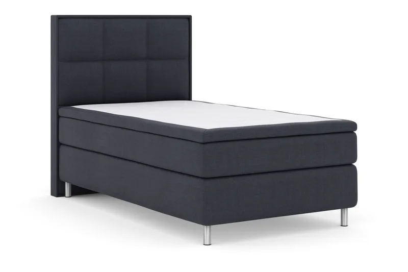Select No 6 Komplett Sängpaket 120x200 Medium Latex/Memory - Blå/Metall - Products - Möbler - Säng - Enkelsäng