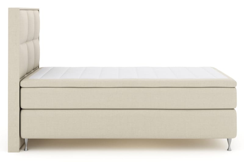 Select No 6 Komplett Sängpaket 140x200 Fast Watergel, Beige/Silver